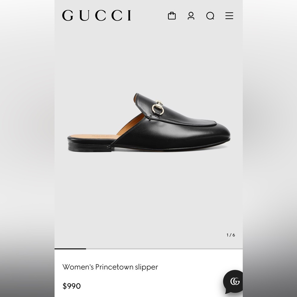 Gucci Princetown Slides